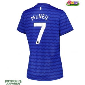 Everton Dwight McNeil #7 Hemmatröja Kvinnor 2025-26 Kortärmad